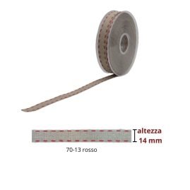 Nastro h mm 14 lino inpunturato articolo 775 metri 20
