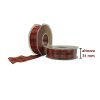 Nastro scozzese lurex h mm 31 articolo T2031 metri 15