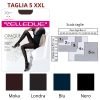 Opaque 70 den (TG 5 XXL) collant microfibra Elledue paia 6