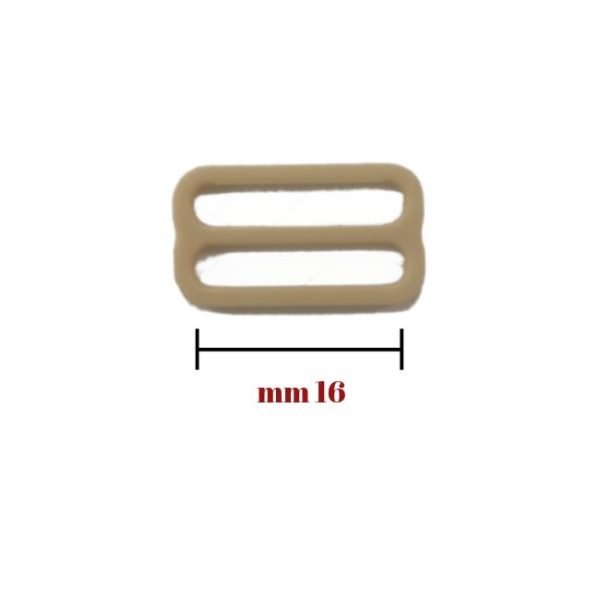 Passantino in plastica mm 16 pezzi 25