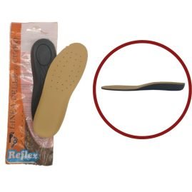 Plantare spessorato h 20 mm in vera pelle articolo 674