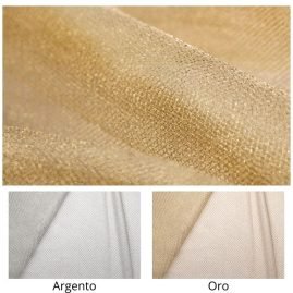 Tulle laminato trama larga h cm 150 articolo 560