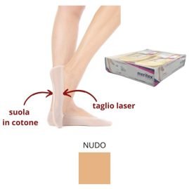 Salvapiede scollato taglio laser articolo 669 Meritex paia 12