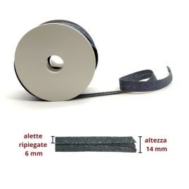 Sbieco denim articolo h mm 14/6/6 Jeans metri 20