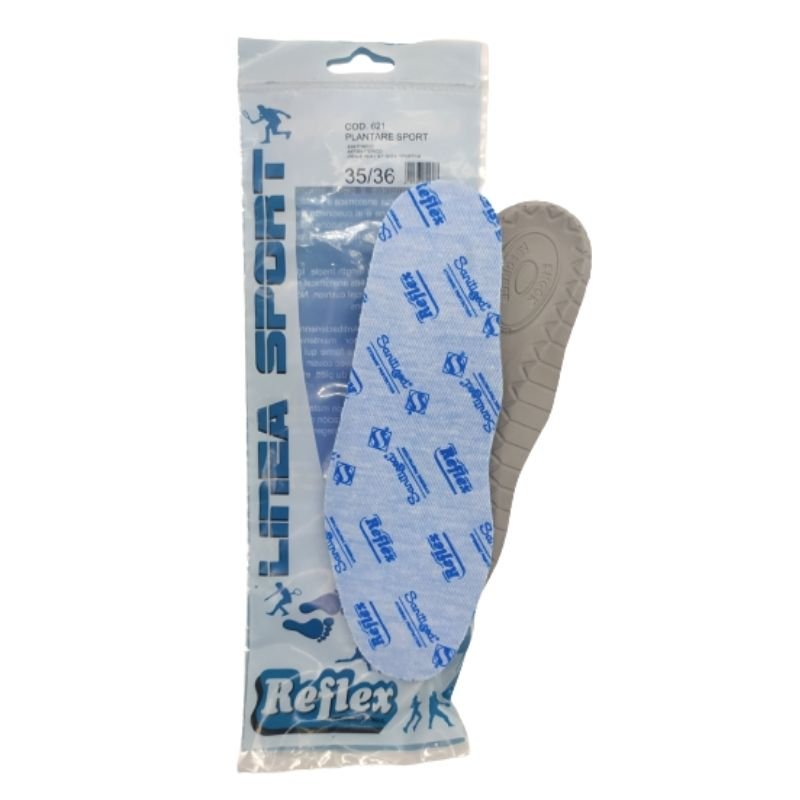 Soletta sottopiede lattice anatomico antibatterico articolo 621