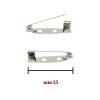 Spilla base forata cucibile h mm 25 articolo 452 pezzi 24