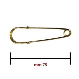 Spille kilt lunghezza mm 75 oro articolo 22103 pezzi 10