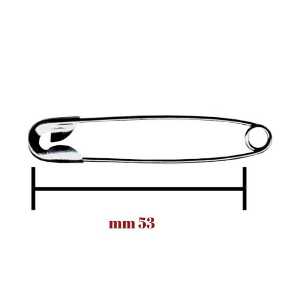 Spille sicurezza numero 4 h mm 53 Top quality pezzi 144