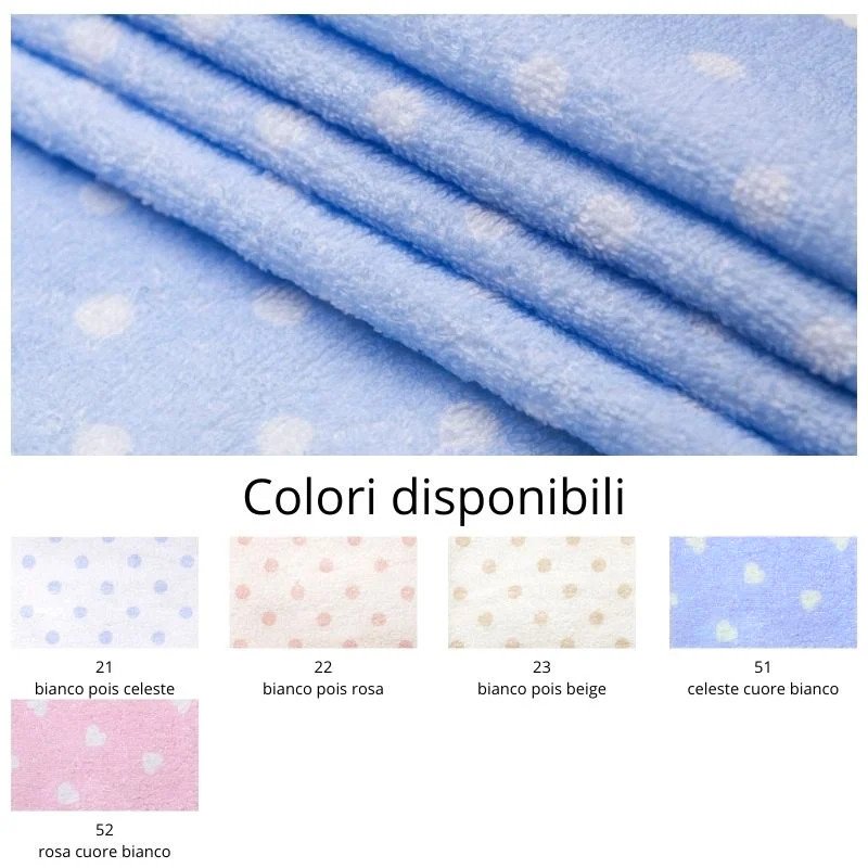 Spugna per asciugamano 100% cotone h cm 150 articolo Dream