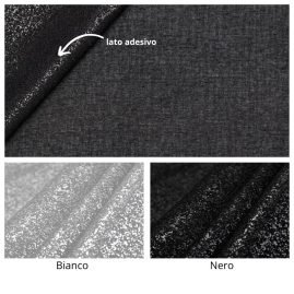 Tela termoadesiva in cotone peso medio N° 18 h cm 140