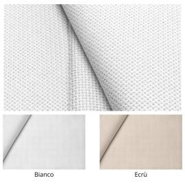 Tela aida cotone h cm 180 fori 55