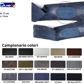 Toppe jeans termoadesive articolo 1029