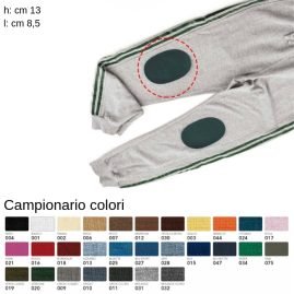 Toppe in jersy termoadesive per bambini articolo 1002 M