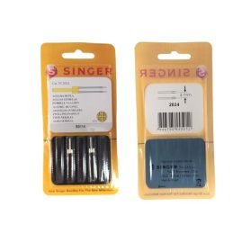 Aghi macchina gemelli larghezza mm 4 articolo 2024 Singer pezzi 2
