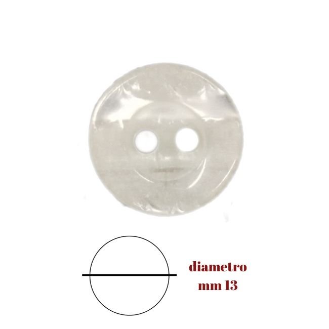 Bottoni biancheria makassara lineato 22 pezzi 144