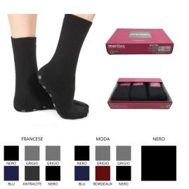 Calzino antiscivolo donna articolo  990 Meritex paia 6