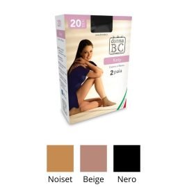 Calzino donna filanca 20 den articolo Kety 20 Bc paia 24