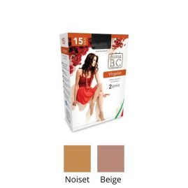 Calzino velato 15 den articolo Virgolet 15 Bc paia 24