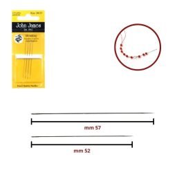 Aghi mano infilaperle numeri assortiti John james pezzi 4