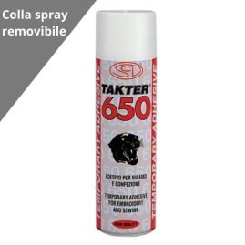 Colla spray temporanea removibile 500 ml articolo Takter 650