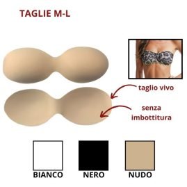 Coppa intera anatomica non imbottita articolo C004