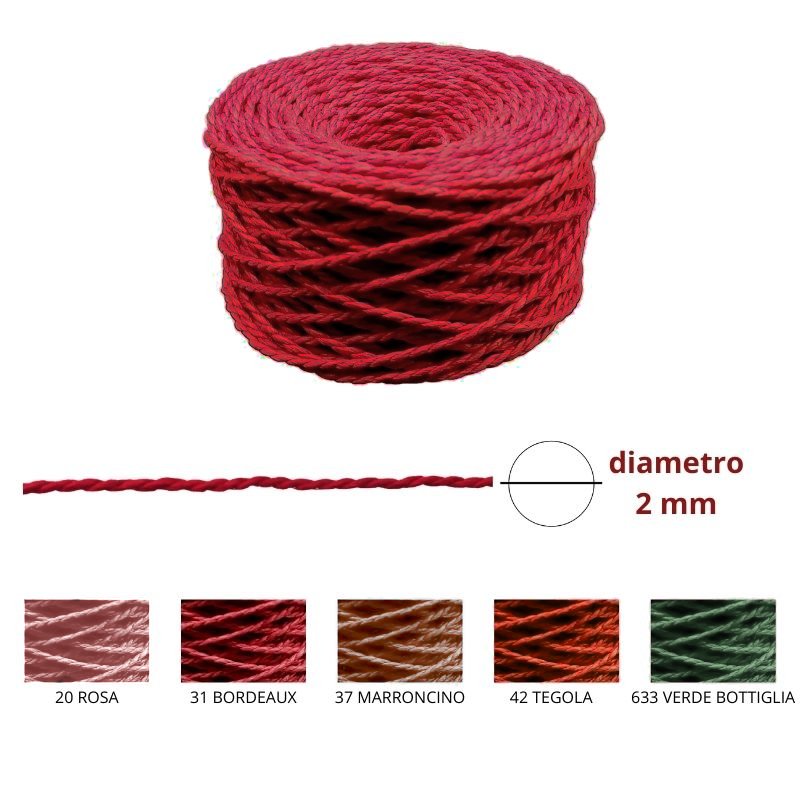 Cordoncino carta articolo A019 metri 50