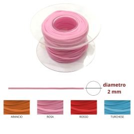 Filo caucciù ø mm 2 articolo K248
metri 20