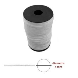 Cordoncino trecciato per tenda ø mm 4 articolo 4065 metri 100