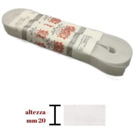 Elastico gallone h mm  20 articolo 822/20 metri 10