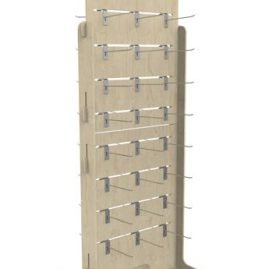 Espositore in legno articolo Adele