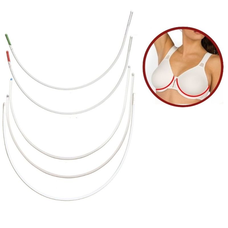 Ferretti di metallo asimetrici per reggiseno balconcino coppie 4