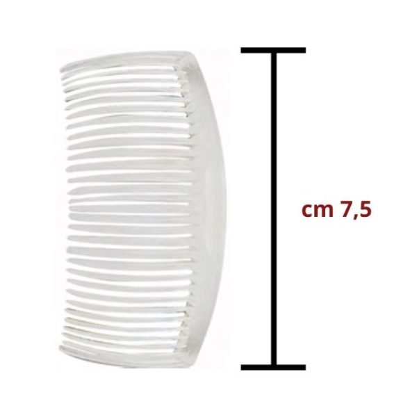 Fianchini denti lisci h cm 7,5  articolo K1181/75 pezzi 10