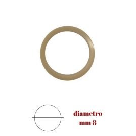 Anello per corsetteria ø mm 8 in plastica pezzi 25