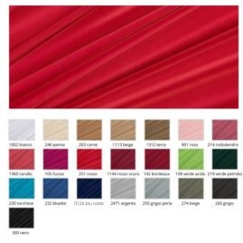 Fodera in lycra (leggera) lucida h cm 150 articolo Venice