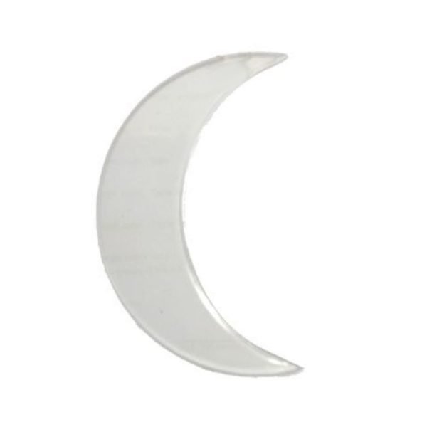 Forma luna plastica trasparente articolo 2013