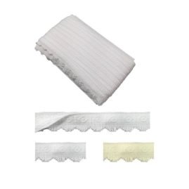 Frangia 100% cotone doppio labbro h mm 23 articolo 511 metri 25