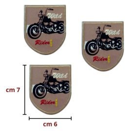 Applicazione adesiva e termoadesiva tessuto articolo 9889 pezzi 3