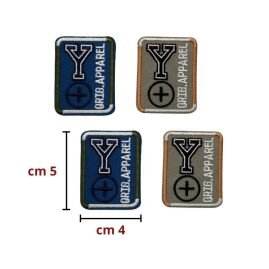 Applicazione adesiva e termoadesiva tessuto articolo 9836 pezzi 4