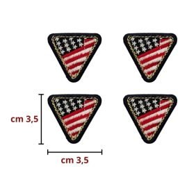 Applicazione adesiva e termoadesiva tessuto articolo 9892 pezzi 4