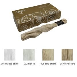 Anchor filato ricamo mano ritorto fiorentino articolo 2214