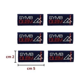 Applicazione adesiva e termoadesiva tessuto articolo 9846 pezzi 6