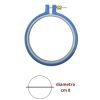 Telaio ricamo in plastica ø cm 8 articolo 3603/1