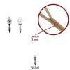 Cursore per zip catena 3 mm invisibile