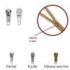 Cursore per zip catena 4 mm spirale
