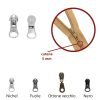 Cursore per zip catena 5 mm spirale