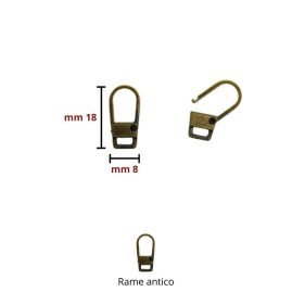 Gancio per tiralampo mm 18 articolo FF311 pezzi 6