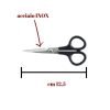Forbicine professionali da cucito lunghezza cm 12,5 articolo 351/5