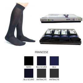 Calza uomo lunga in cotone articolo 8200 paia 12