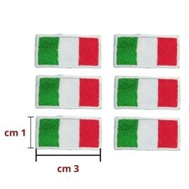Applicazione termoadesiva in tessuto articolo 044A pezzi 6