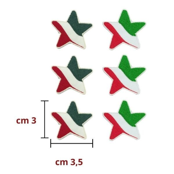 Applicazione termoadesiva in tessuto articolo 410 pezzi 6